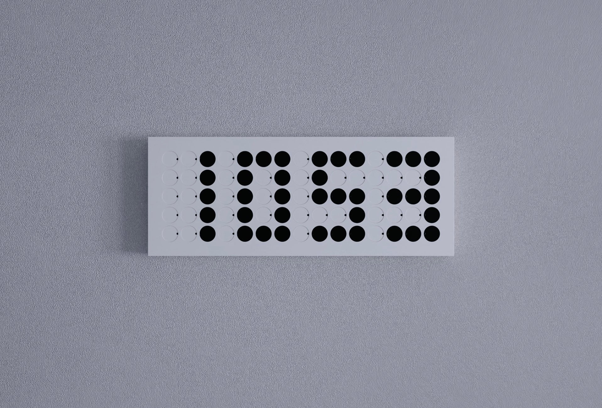 Harmond Disc75 - Stylish digital yet mechanical wall clock